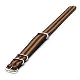 New product Nylon Resistant Straps  18mm 20mm 22mm 24mm Nylon Band Watch NATO Strap Zulu Watchband Buckle Ring