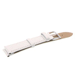 Leather strap 12mm 14mm 16mm 18mm 20mm 22mm black white watch band