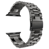 Classic Metal Stainless Steel Band for Apple Watch 44mm 40mm 38mm 42mm Link Bracelet Strap for IWatch Series 1 2 3 4 Watchband