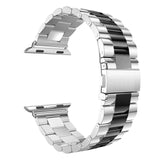 Classic Metal Stainless Steel Band for Apple Watch 44mm 40mm 38mm 42mm Link Bracelet Strap for IWatch Series 1 2 3 4 Watchband