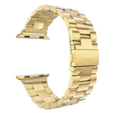 Classic Metal Stainless Steel Band for Apple Watch 44mm 40mm 38mm 42mm Link Bracelet Strap for IWatch Series 1 2 3 4 Watchband