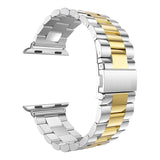 Classic Metal Stainless Steel Band for Apple Watch 44mm 40mm 38mm 42mm Link Bracelet Strap for IWatch Series 1 2 3 4 Watchband