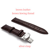 Genuine Leather Watch Band Strap for Samsung Galaxy gear s3 Galaxy 42mm 46mm Active watch Band 18mm 20m 24mm leather 22mm band