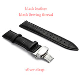 Genuine Leather Watch Band Strap for Samsung Galaxy gear s3 Galaxy 42mm 46mm Active watch Band 18mm 20m 24mm leather 22mm band