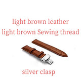 Genuine Leather Watch Band Strap for Samsung Galaxy gear s3 Galaxy 42mm 46mm Active watch Band 18mm 20m 24mm leather 22mm band