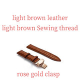 Genuine Leather Watch Band Strap for Samsung Galaxy gear s3 Galaxy 42mm 46mm Active watch Band 18mm 20m 24mm leather 22mm band