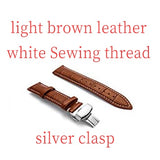 Genuine Leather Watch Band Strap for Samsung Galaxy gear s3 Galaxy 42mm 46mm Active watch Band 18mm 20m 24mm leather 22mm band