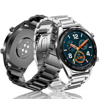 22mm stainless steel bracelet for samsung galaxy watch 46mm band S3 Frontier/Classic strap huami amazfit huawei watch gt belt