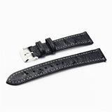 Onthelevel Genuine Retro Ostrich Leather Watch Strap 18mm 20mm 22mm Ostrich Pattern Watchband With Quick Release Spring bar#C