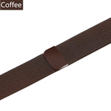 EIMO Milanese Loop strap For Apple Watch band correa apple watch 4 band 44mm iWatch 3 42mm 38mm 40mm milanese Metal Bracelet 42