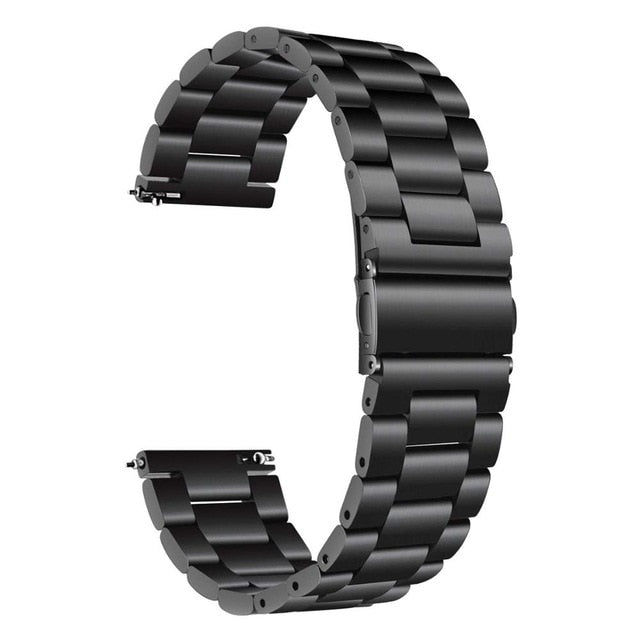 22 20mm Stainless Steel watch strap For Samsung Galaxy Gear S3 S2 Classic Sport WatchBand  Easy to Replacement Watch band Metal