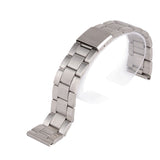 Metal Bracelets For Men Women 12 14 16 18 20 22 24mm Replacement Band Strap Silver Stainless Steel Straight End Watch Band Strap