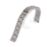 Metal Bracelets For Men Women 12 14 16 18 20 22 24mm Replacement Band Strap Silver Stainless Steel Straight End Watch Band Strap