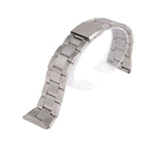 Metal Bracelets For Men Women 12 14 16 18 20 22 24mm Replacement Band Strap Silver Stainless Steel Straight End Watch Band Strap