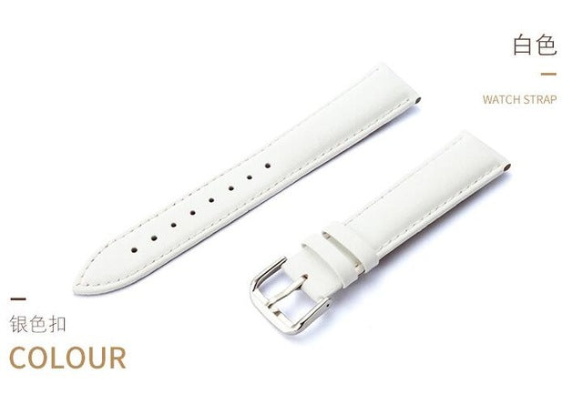 Genuine Leather Watch Bands Strap 12mm 13mm 14mm 15mm 16mm 17mm 18mm 19mm 20m 21mm 22mm 23mm 24mm General Watch band Strap