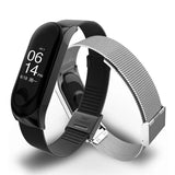 Mi Band 3 Wrist Watch Strap Band Metal Screwless Stainless Steel For Xiaomi Miband 3 Strap Bracelet Miband 3 Wristbands Pulseira