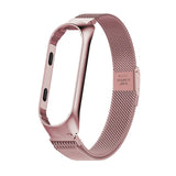 Mi Band 3 Wrist Watch Strap Band Metal Screwless Stainless Steel For Xiaomi Miband 3 Strap Bracelet Miband 3 Wristbands Pulseira