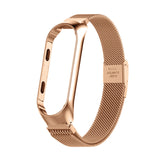 Mi Band 3 Wrist Watch Strap Band Metal Screwless Stainless Steel For Xiaomi Miband 3 Strap Bracelet Miband 3 Wristbands Pulseira