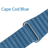 Genuine Leather loop strap for apple watch band 42mm 38mm 44mm 40mm Leather Magnetic loop bracelet iwatch series 4 3 Accessories