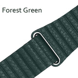 Genuine Leather loop strap for apple watch band 42mm 38mm 44mm 40mm Leather Magnetic loop bracelet iwatch series 4 3 Accessories