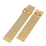 Stainless Steel Watch Band Universal Metal Watch Strap Bracelet Black Silver 12mm-24mm ремешок для часов