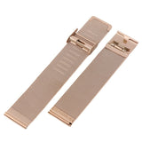 Stainless Steel Watch Band Universal Metal Watch Strap Bracelet Black Silver 12mm-24mm ремешок для часов