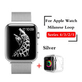 Milanese Loop Strap For Apple Watch Band series 1/2/3 42mm 38mm Bracelet Stainless Steel for iwatch series 4 40mm 44mm watchband