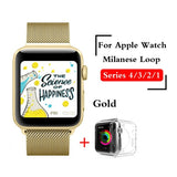 Milanese Loop Strap For Apple Watch Band series 1/2/3 42mm 38mm Bracelet Stainless Steel for iwatch series 4 40mm 44mm watchband