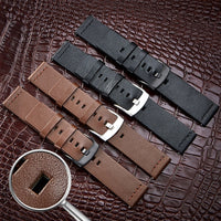 20mm 22mm Genuine Leather Watch Band Strap For Samsung Galaxy Watch 42 46mm Gear S3 Sport Watchband Quick Release 18 24mm