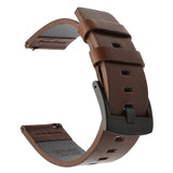20mm 22mm Genuine Leather Watch Band Strap For Samsung Galaxy Watch 42 46mm Gear S3 Sport Watchband Quick Release 18 24mm