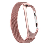 Wristband Metal Stainless Steel Strap For Xiaomi Mi Band 3 4 Wrist Watch Strap For Xiaomi Miband 3 4 Bracelet For Mi Band 3