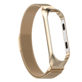Wristband Metal Stainless Steel Strap For Xiaomi Mi Band 3 4 Wrist Watch Strap For Xiaomi Miband 3 4 Bracelet For Mi Band 3
