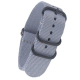 Buy 2 Get 10% OFF) Nato black Ring Buckle 18mm 20mm 22mm 24mm Watchbands Men Women Watches Strap Wristwatch Band Buckle zulu