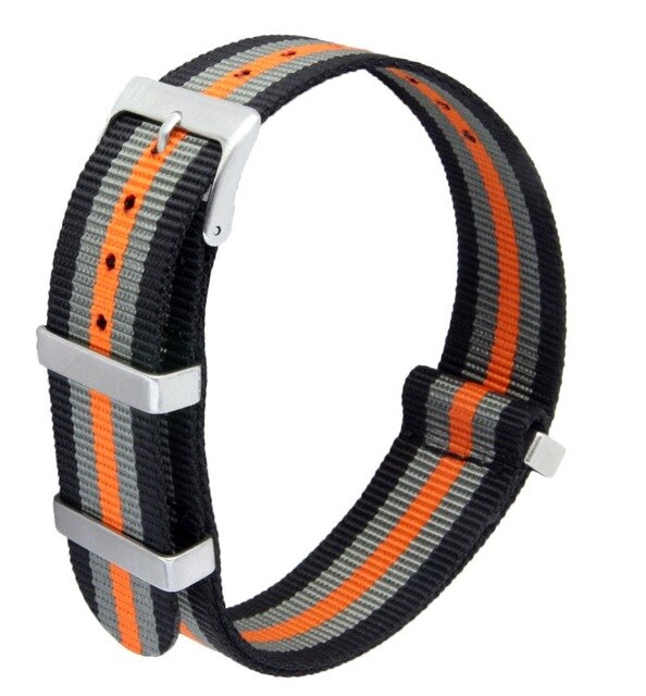 Duty Nylon Watchband NATO ZULU Strap 18mm 20mm 22mm 24mm Canvas Replacement   Increasing the thickness of the Watch Band