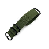 Heavy Duty Nylon NATO Watchband Strap 20mm 22mm 24mm Watch Band Zulu Strap Stainless Steel Ring Buckle Canvas Army