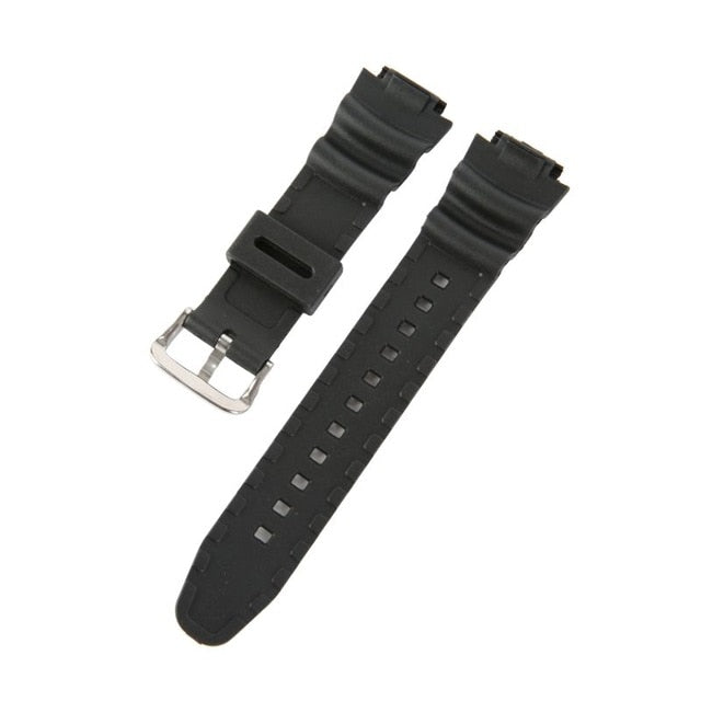 Diving Watchband Silicone Rubber Bands EF Replace Electronic Wristwatch Band Watch Straps