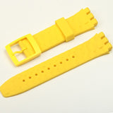 21mm Watchband Watch accessories for SWATCH DIVING Silicone Watch Band Rubber Watch Strap Black,White,Army Green,Orange,Yellow