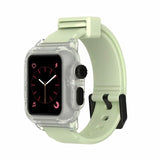 For Apple Watch Series 4 40/44mm Waterproof Watch Band Diving Shockproof Impact Resistant Case+Rubber Strap For Series 2 3 42mm