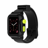 For Apple Watch Series 4 40/44mm Waterproof Watch Band Diving Shockproof Impact Resistant Case+Rubber Strap For Series 2 3 42mm