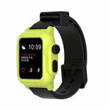 For Apple Watch Series 4 40/44mm Waterproof Watch Band Diving Shockproof Impact Resistant Case+Rubber Strap For Series 2 3 42mm