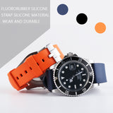 Quick Release Waterproof Sports Watchband Rubber Silicone Strap OMG Seasmaster Diving Watch GMT Explorer for Certina 20/22mm24mm