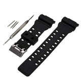 Men Sport Diving Silicone Watch Strap Rubber Watchbands Watchstrap 16mm Stainless Steel Buckle Watch Accessories With Tool Kits