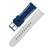 Soft Silicone Watchband 20mm 22mm 24mm 26mm Rubber Diving Waterproof Replacement Bracelet Band Strap Watch Accessories