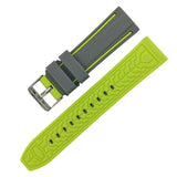 Soft Silicone Watchband 20mm 22mm 24mm 26mm Rubber Diving Waterproof Replacement Bracelet Band Strap Watch Accessories