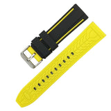 Soft Silicone Watchband 20mm 22mm 24mm 26mm Rubber Diving Waterproof Replacement Bracelet Band Strap Watch Accessories