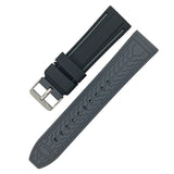 Soft Silicone Watchband 20mm 22mm 24mm 26mm Rubber Diving Waterproof Replacement Bracelet Band Strap Watch Accessories