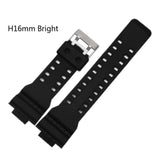 Watchband Silicone Rubber Band Men Sports Diving Black Strap For CASIO Replace Electronic Wristwatch Belt Watch Accessories