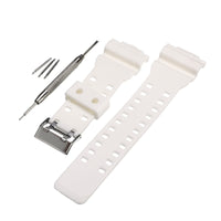 Men Sport Diving Silicone Watch Strap Rubber Watchbands Watchstrap 16mm Stainless Steel Buckle Watch Accessories With Tool Kits