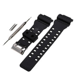 Men Sport Diving Silicone Watch Strap Rubber Watchbands Watchstrap 16mm Stainless Steel Buckle Watch Accessories With Tool Kits
