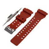 Men Sport Diving Silicone Watch Strap Rubber Watchbands Watchstrap 16mm Stainless Steel Buckle Watch Accessories With Tool Kits
